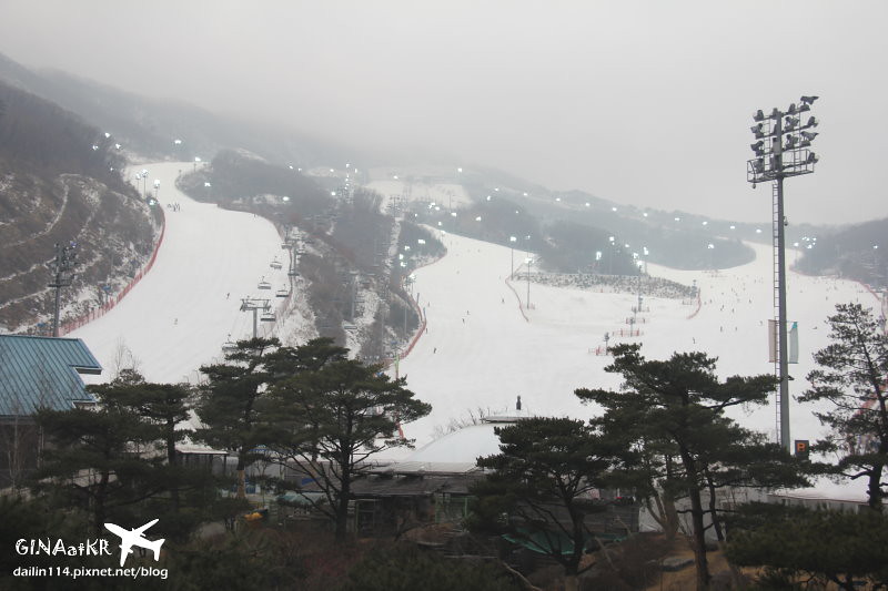 【京畿道－滑雪場渡假村】 昆池岩｜Konjiam Resort｜韓國LG集團｜來去住滑雪場一晚吧！首爾近郊、 附交通方式 @GINA環球旅行生活