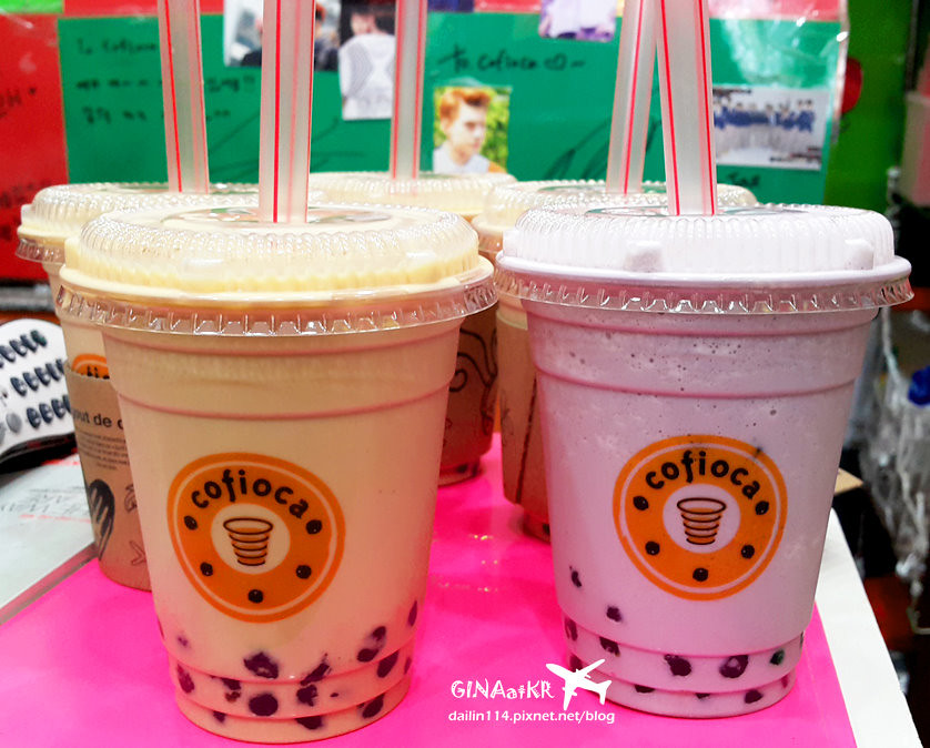 【狎鷗亭/羅德迪奧街站】Cofioca這家珍珠奶茶｜超多韓國藝人光顧、SM藝人、EXO最愛的珍珠奶茶店?! 附交通方式 @GINA環球旅行生活
