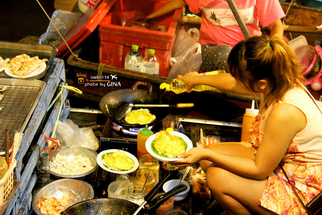 【曼谷自由行】安帕哇水上市場｜從曼谷出發交通方式｜泰國道地水上人家．河畔吃海鮮晚餐 @GINA環球旅行生活