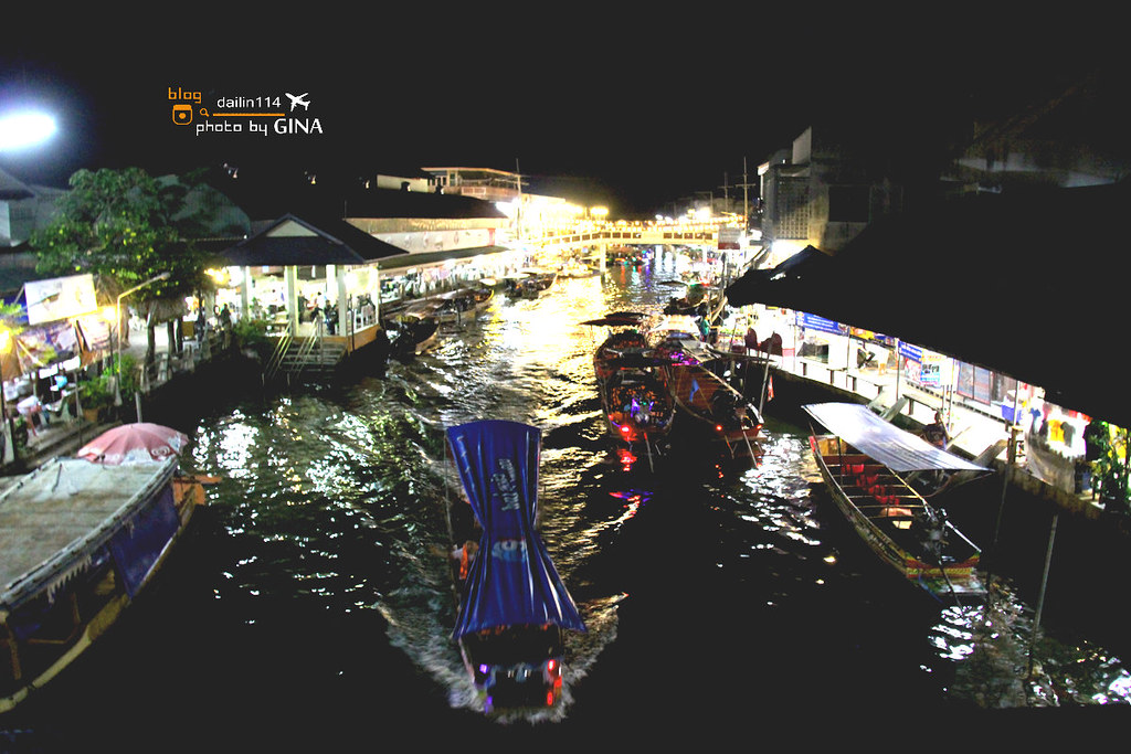 【2023安帕瓦水上市場】從曼谷出發交通方式一日遊｜泰國道地水上人家．河畔吃海鮮晚餐 @GINA環球旅行生活
