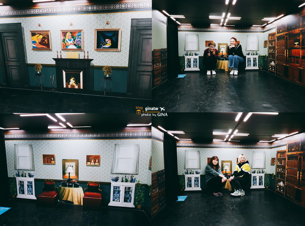 【愛來魔相藝術館．智勇迷宮】首爾仁寺洞室內景點．韓國超火的黑白咖啡廳．附交通地圖+ 韓劇你為我著迷 韓綜JESSICA &#038; KRYSTAL拍攝地 @GINA環球旅行生活