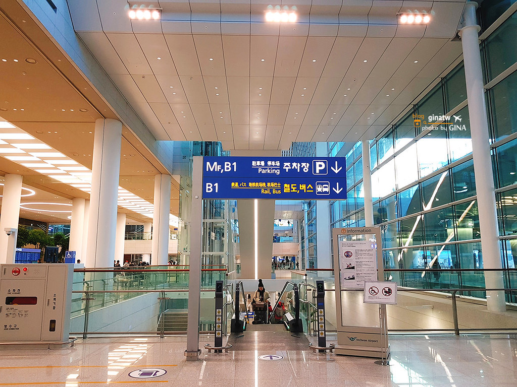 【仁川國際機場第二航廈】2022韓國AREX機場快線、巴士｜退稅轉機｜首爾預辦登機（搭大韓、華航航空必知） @GINA環球旅行生活