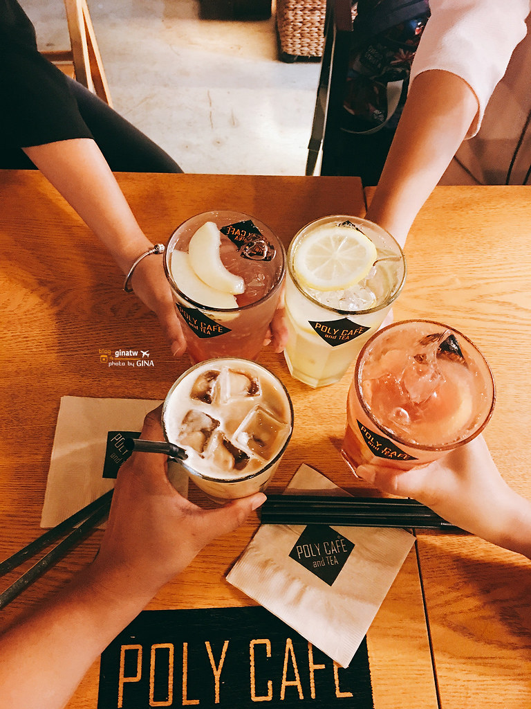 【弘大咖啡廳】POLY CAFE and TEA（폴리카페앤티） 甜點咖啡店 （附交通方式及中文地圖） @GINA環球旅行生活