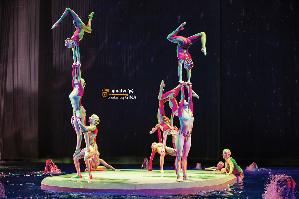 【2022拉斯維加斯表演秀】太陽馬戲團 「O秀」Show by Cirque du Soleil｜百樂宮飯店 Bellagio Hotel and Casino @GINA環球旅行生活