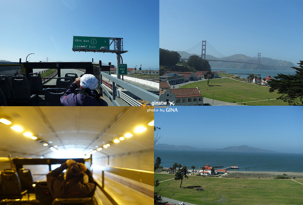 【2023舊金山景點】金門大橋周邊、漁人碼頭｜SF自助、觀光巴士兌換、搭乘教學（附換票地圖） @GINA環球旅行生活
