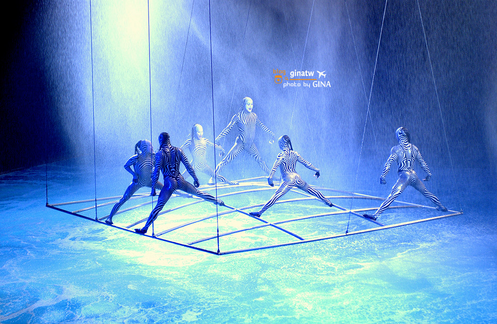 【拉斯維加斯表演秀】太陽馬戲團 「O秀」Show by Cirque du Soleil｜百樂宮飯店 Bellagio Hotel and Casino @GINA環球旅行生活