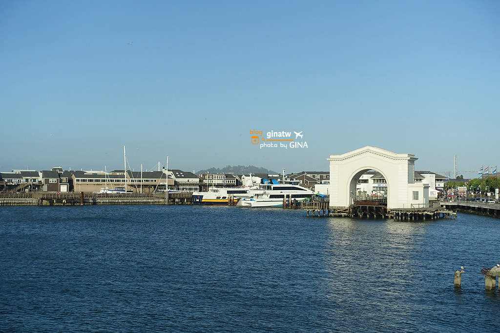 【2021舊金山景點】漁人碼頭－加州落日遊船之旅｜Red &#038; White Fleet 看夕陽去（附船艙飲料及餐點）城市公園，市區景超推！ @GINA環球旅行生活