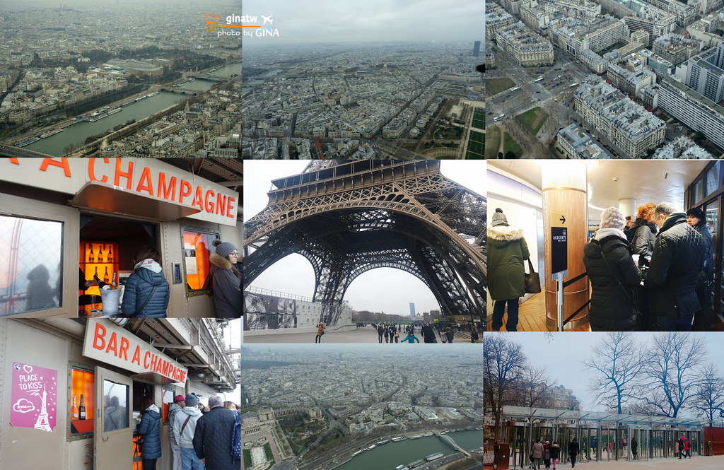 【2022巴黎鐵塔】法國艾菲爾鐵塔（La Tour Eiffel）每個女孩心中的夢想！LE DOME吃歐式早餐 @GINA環球旅行生活