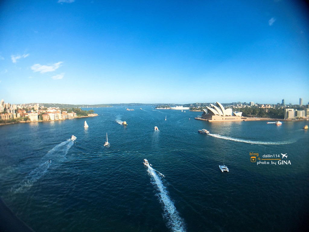 【2023攀爬雪梨大橋】悉尼港灣 Sydney Harbour Bridge｜月光樂園（LunaPark）市區走到斷腿+港灣河畔白天夜晚都好美 @GINA環球旅行生活