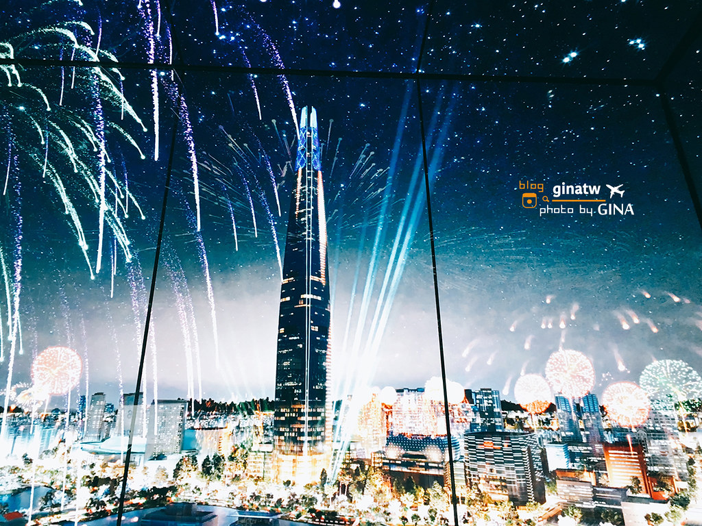 【樂天世界塔門票2024】首爾樂天世界塔線上優惠-韓國最高樓123層SEOUL Lotte World Tower-石村湖超美春花 @GINA環球旅行生活