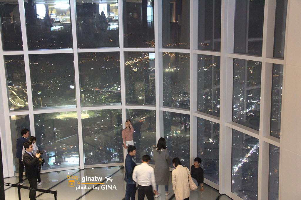 【樂天世界塔門票】2023首爾樂天世界塔線上優惠-韓國最高樓123層SEOUL Lotte World Tower-石村湖超美春花、附交通地圖 @GINA環球旅行生活