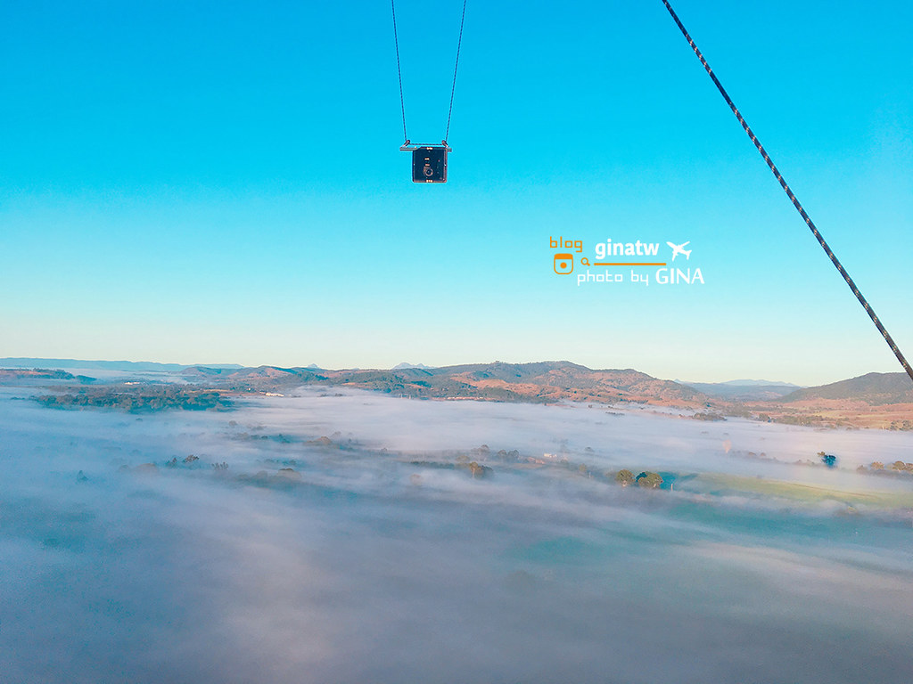 【黃金海岸熱氣球】2021澳洲搭熱氣球｜Gold Coast超美必玩景點｜Hot Air Balloon人生必搭一次 雲層超級無敵美！ @GINA環球旅行生活