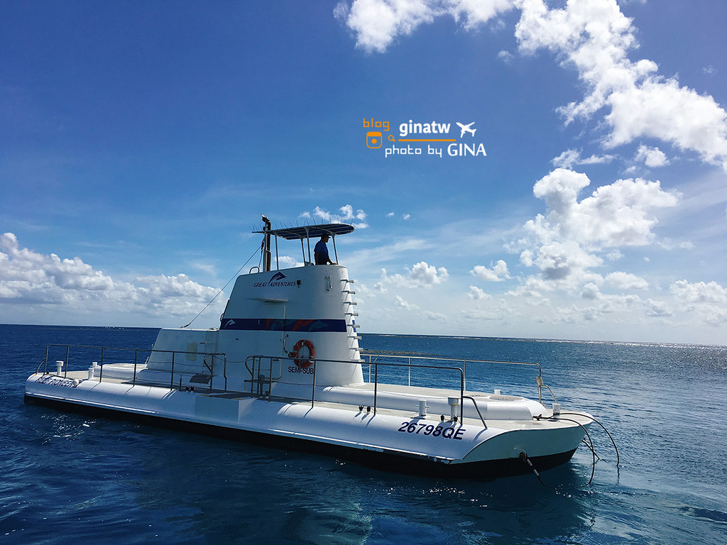 【凱恩斯自由行】2021澳洲大堡礁大冒險號－諾曼外堡礁｜海上Buffet吃到飽、外堡礁游泳看大堡礁、凱恩斯深潛、水上摩托車 @GINA環球旅行生活