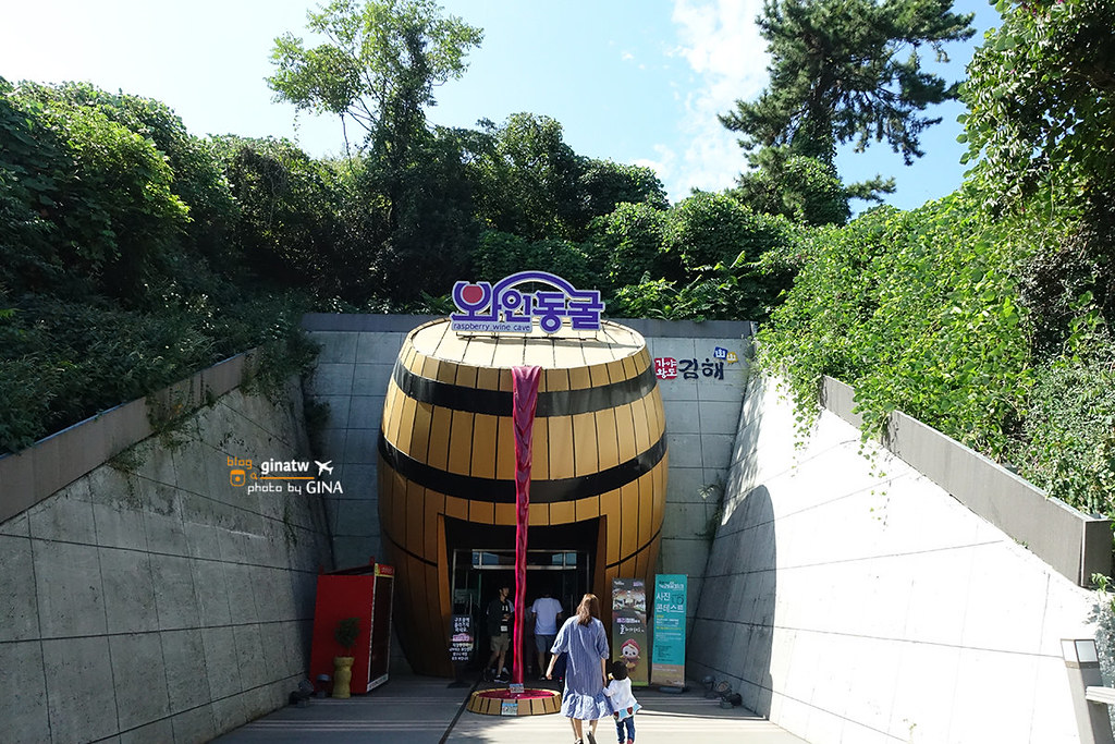 【2023釜山鐵路自行車】金海洛東江鐵路自行車－列車咖啡、紅酒洞窟 @GINA環球旅行生活