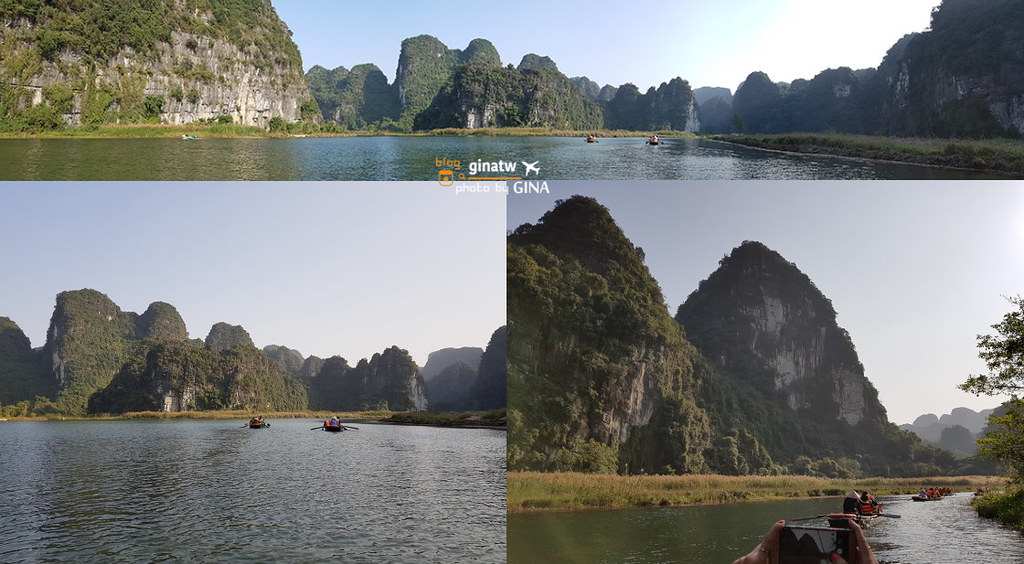 【2023河內北越景點】長安名勝群仙境之旅(下)｜ 寧平（Ninh Binh） 陸龍灣/小下龍灣（長安湖渡船/ Ecotourism Trang An Boat Tour） 越南人外拍勝地 @GINA環球旅行生活