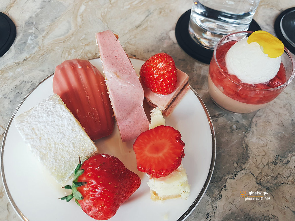 【東大門甜點】JW萬豪飯店下午茶｜韓國草莓｜芭比娃娃控請注意！ @GINA環球旅行生活