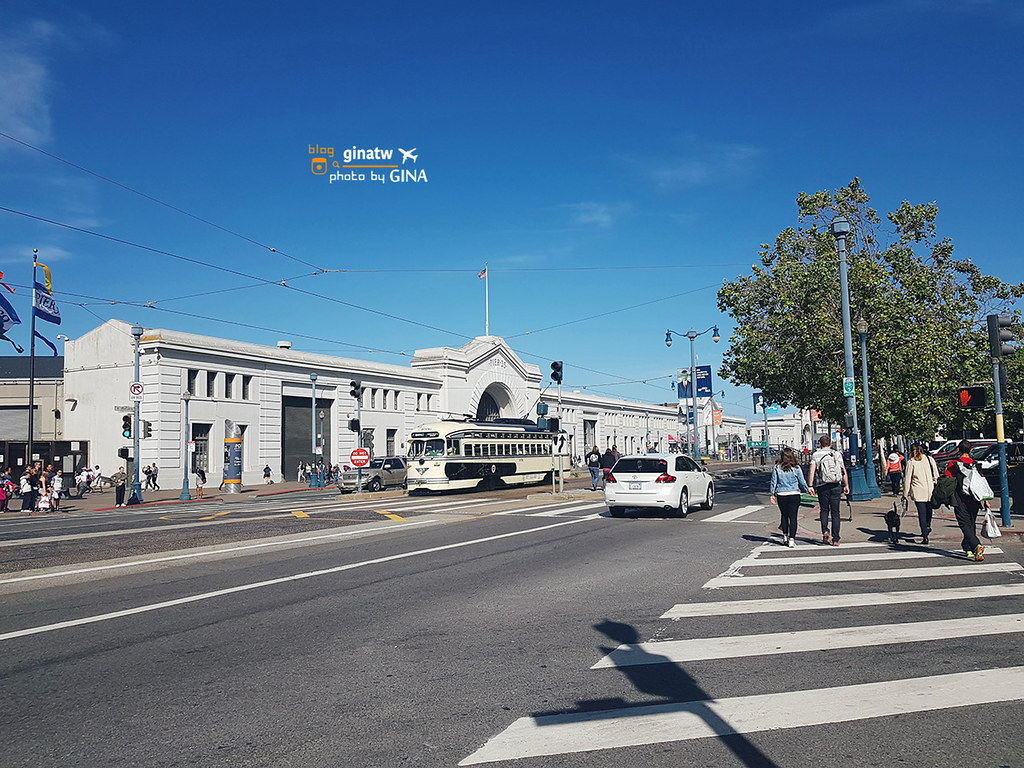 【2021舊金山交通】美國玩什麼？漁人碼頭、電鐵公車系統搭乘、市區租借腳踏車教學 @GINA環球旅行生活