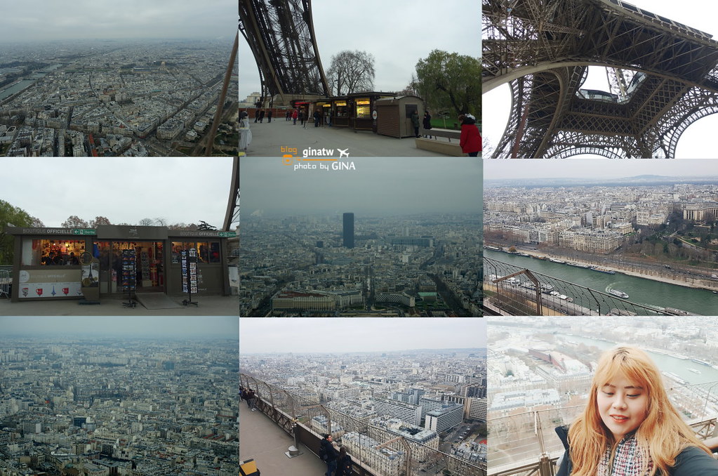 【2024巴黎鐵塔門票】法國艾菲爾鐵塔（La Tour Eiffel）每個女孩心中的夢想！LE DOME吃歐式早餐 @GINA環球旅行生活