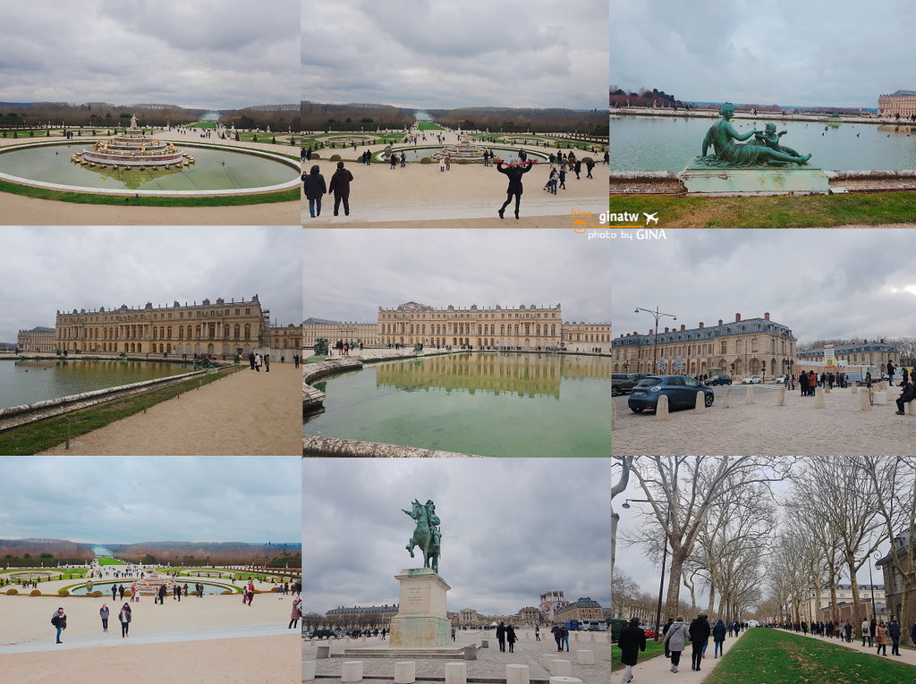 【法國巴黎近郊景點】2023凡爾賽宮－超大後花園+華麗鏡廳｜宮殿世界遺產 @GINA環球旅行生活