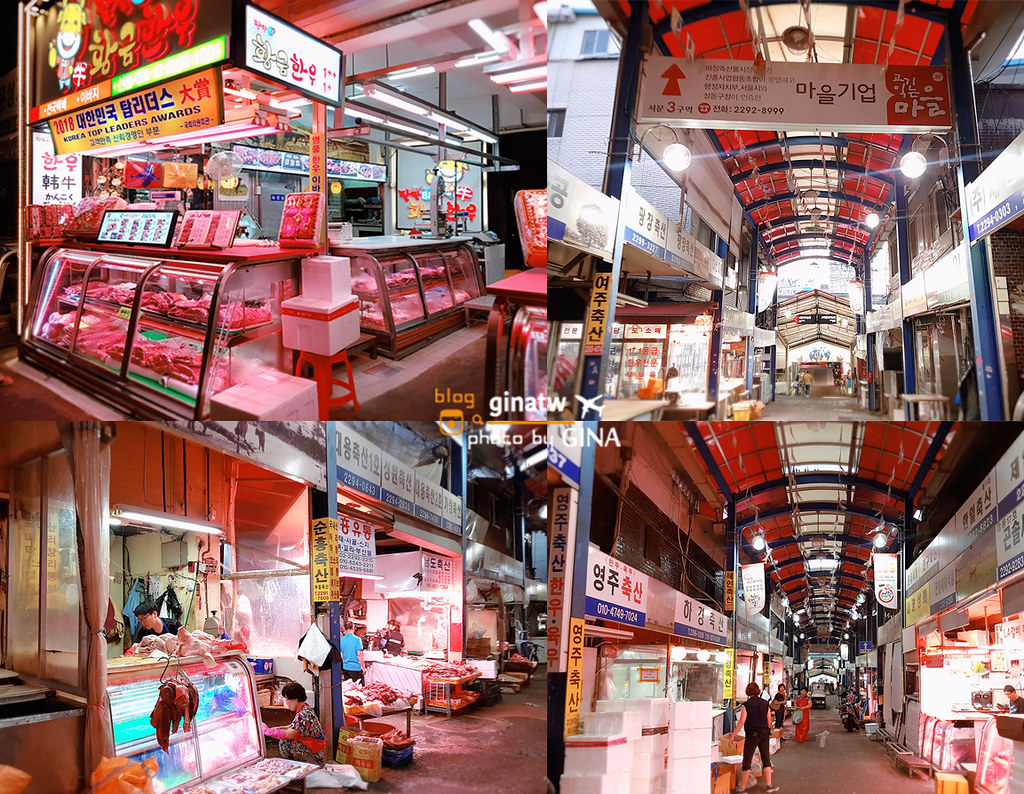 【韓國馬場韓牛】首爾頂級烤牛肉｜馬場畜產品市場｜往十里Enter 6百貨｜韓國雪冰（附地圖及交通方式） @GINA環球旅行生活