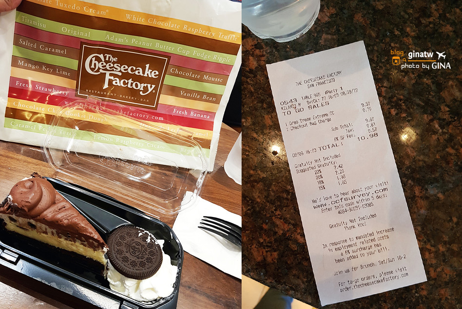【2021舊金山必吃美食】The Cheesecake Factory｜美式蝴蝶麵/義大利麵/各種甜點蛋糕｜看聯合廣場（Union Square）最好的景觀位置 @GINA環球旅行生活