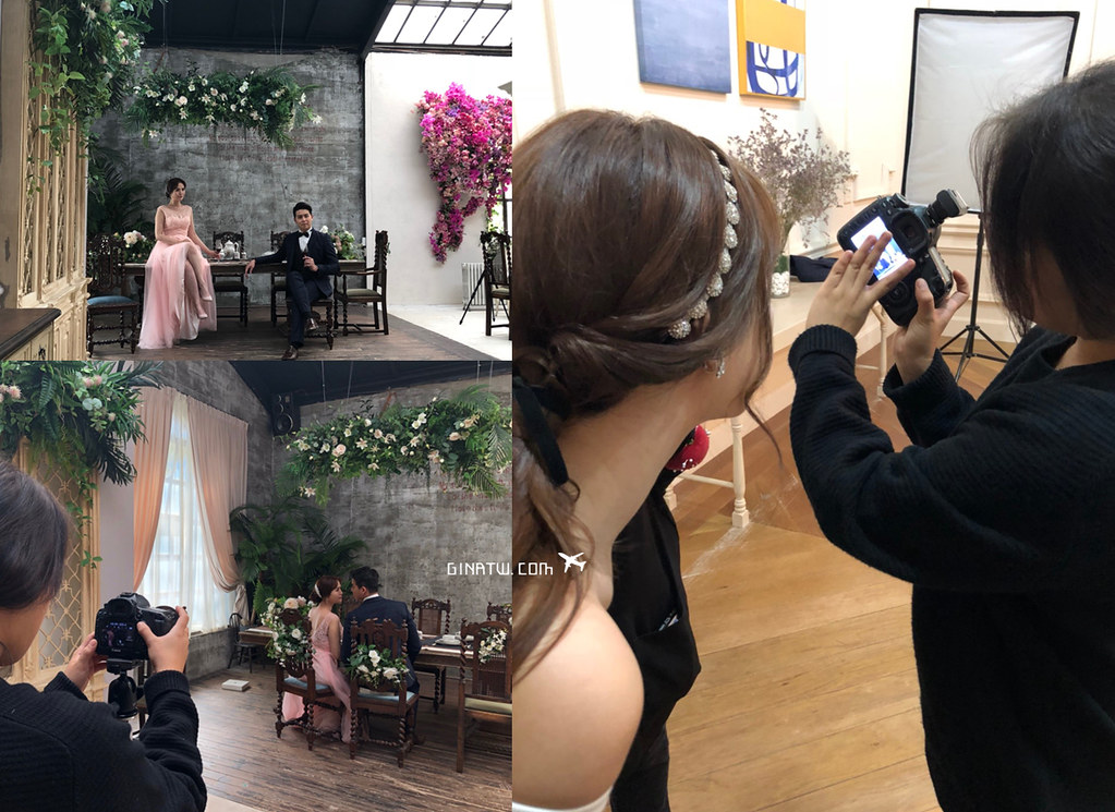 【2020韓國拍婚紗】首爾內外棚實拍｜SA WEDDING 專業婚紗攝影(下)｜江南區韓星級－妝髮造型美容院 @GINA環球旅行生活