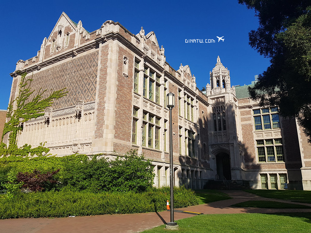 【西雅圖自助景點】2021華盛頓大學｜走進美國校園｜University of Washington @GINA環球旅行生活