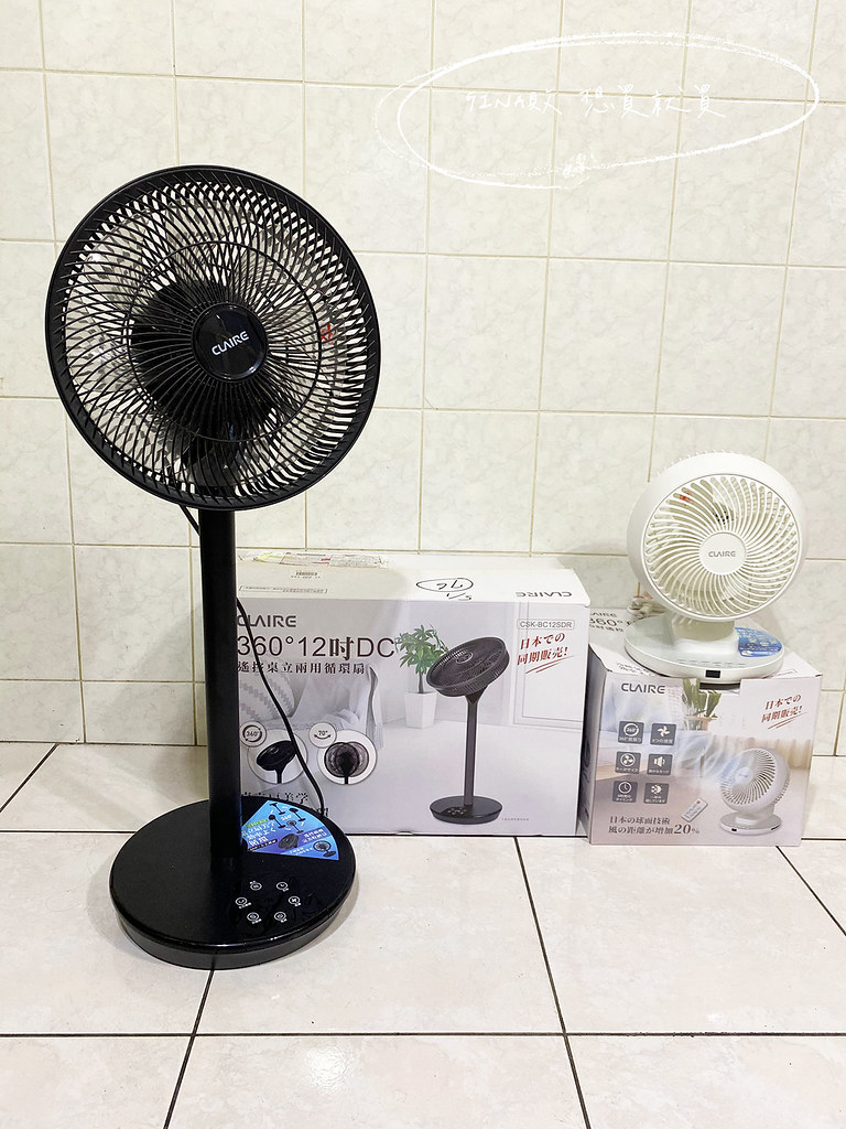 【聲寶SAMPO電風扇】Claire360度循環扇團購（可遙控、桌立兩用）遙控器電扇 @GINA環球旅行生活